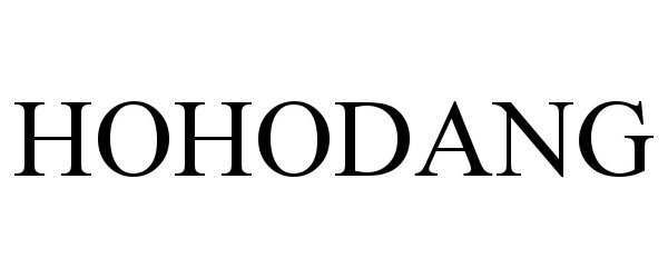 Trademark Logo HOHODANG