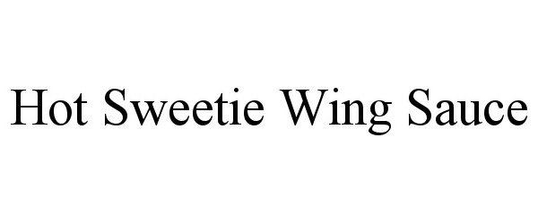  HOT SWEETIE WING SAUCE