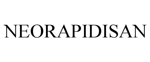 Trademark Logo NEORAPIDISAN