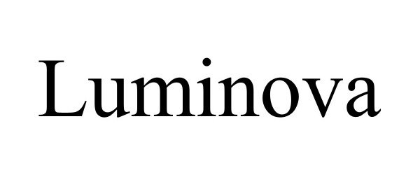 Trademark Logo LUMINOVA