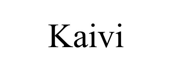 Trademark Logo KAIVI