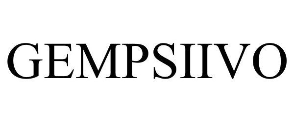 Trademark Logo GEMPSIIVO