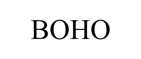 Trademark Logo BOHO