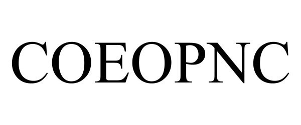 Trademark Logo COEOPNC