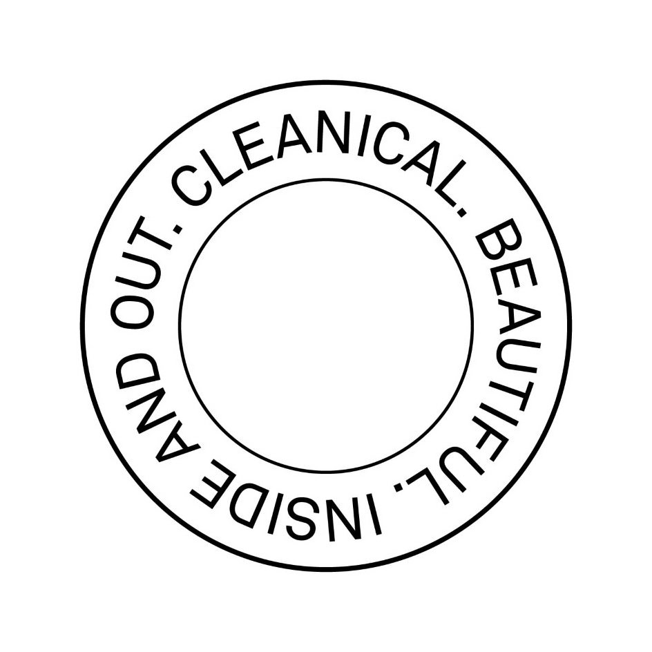 Trademark Logo CLEANICAL. BEAUTIFUL. INSIDE AND OUT.