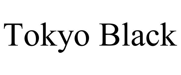  TOKYO BLACK