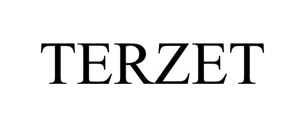 Trademark Logo TERZET