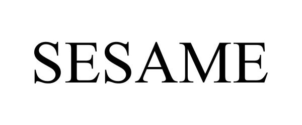 Trademark Logo SESAME