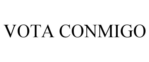 Trademark Logo VOTA CONMIGO