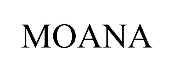 Trademark Logo MOANA