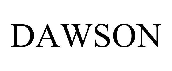 Trademark Logo DAWSON