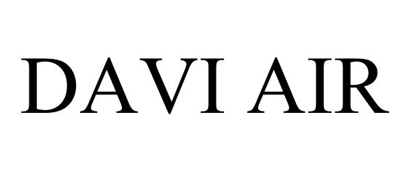 Trademark Logo DAVI AIR
