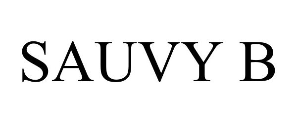Trademark Logo SAUVY B
