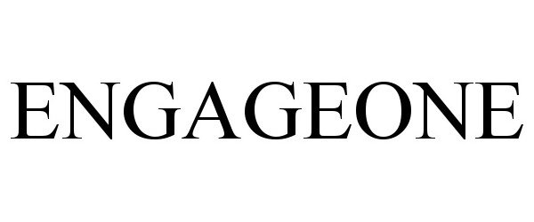 Trademark Logo ENGAGEONE