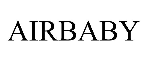 Trademark Logo AIRBABY