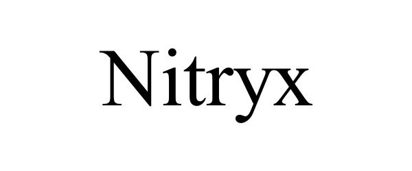 Trademark Logo NITRYX