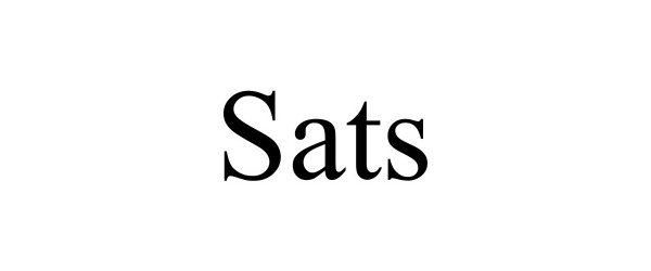 Trademark Logo SATS