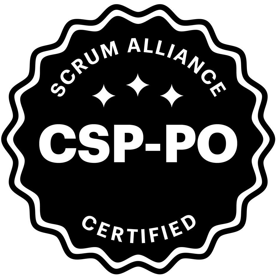  SCRUM ALLIANCE CSP-PO CERTIFIED