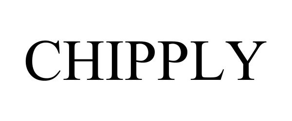 Trademark Logo CHIPPLY