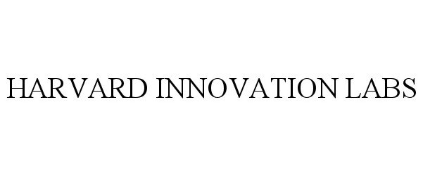 Trademark Logo HARVARD INNOVATION LABS