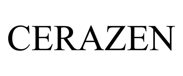 Trademark Logo CERAZEN