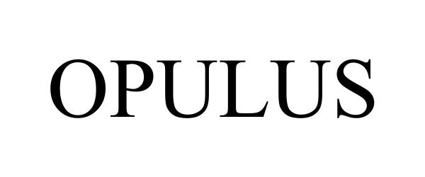 Trademark Logo OPULUS