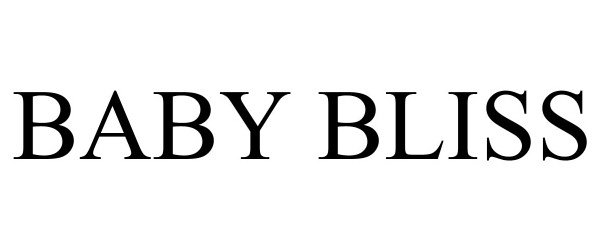 Trademark Logo BABY BLISS