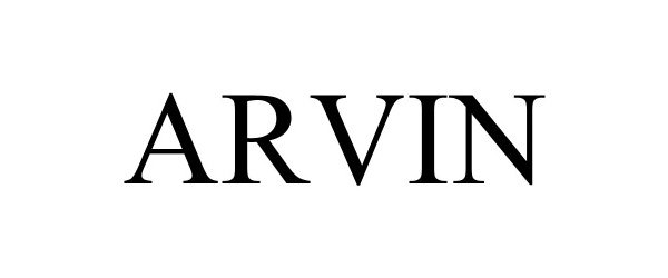 Trademark Logo ARVIN