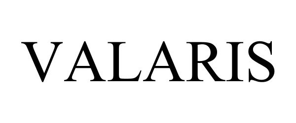 Trademark Logo VALARIS