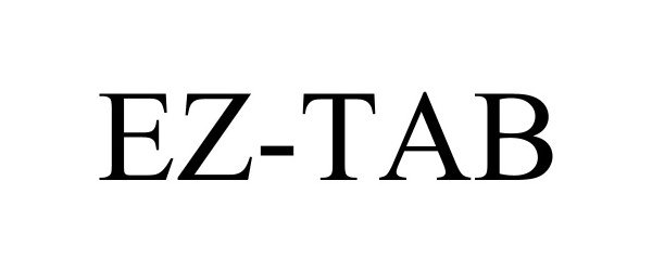 Trademark Logo EZ-TAB