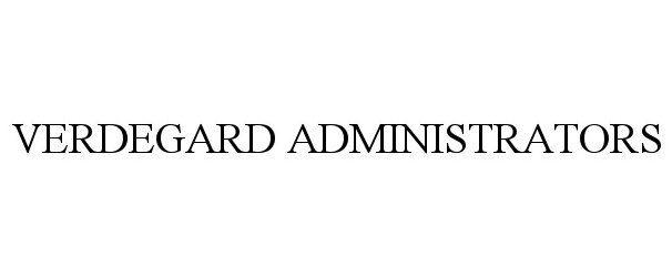  VERDEGARD ADMINISTRATORS