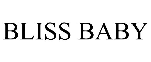 Trademark Logo BLISS BABY