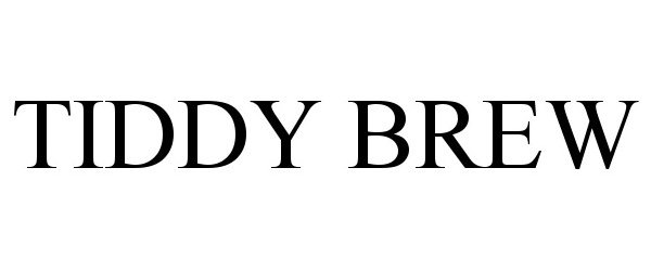  TIDDY BREW