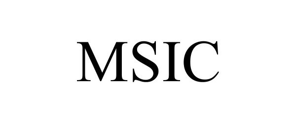 Trademark Logo MSIC