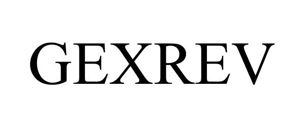 Trademark Logo GEXREV