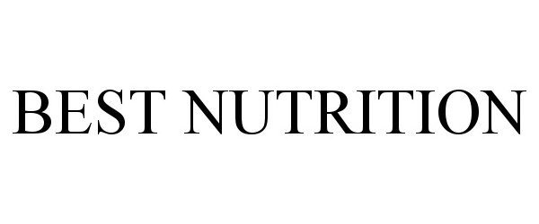  BEST NUTRITION