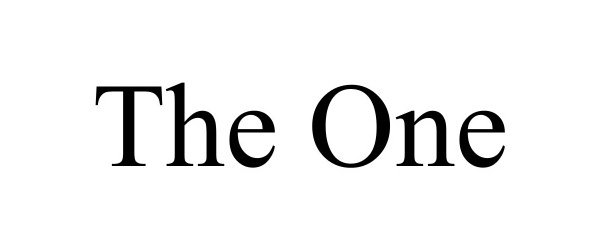 Trademark Logo THE ONE