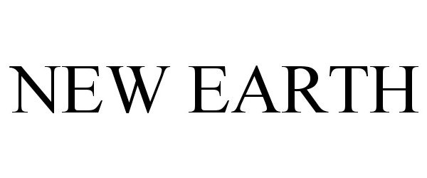 Trademark Logo NEW EARTH