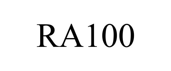 Trademark Logo RA100