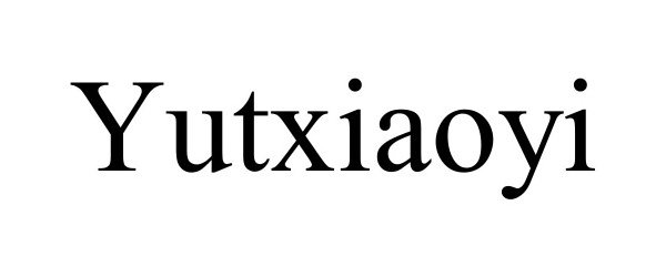 Trademark Logo YUTXIAOYI