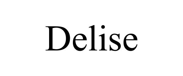 Trademark Logo DELISE