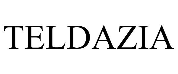 Trademark Logo TELDAZIA