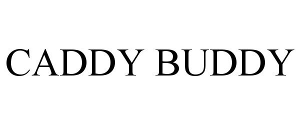 Trademark Logo CADDY BUDDY