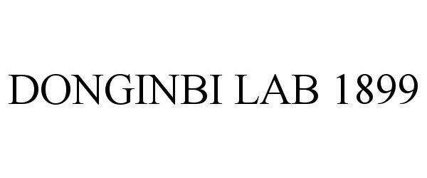 Trademark Logo DONGINBI LAB 1899