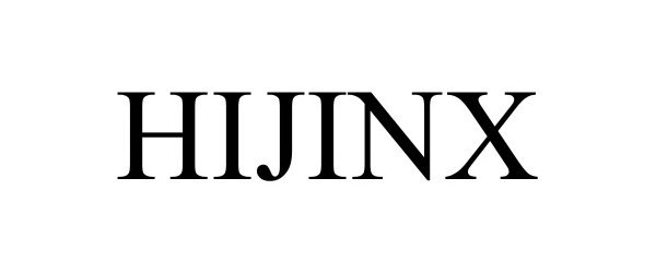 Trademark Logo HIJINX