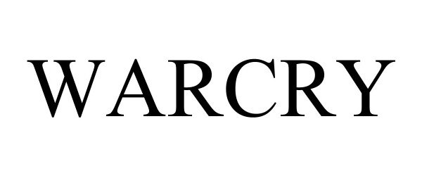 Trademark Logo WARCRY