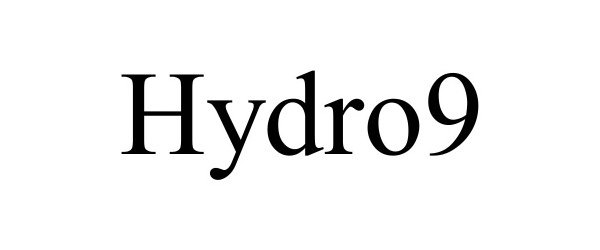 Trademark Logo HYDRO9