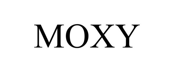 Trademark Logo MOXY