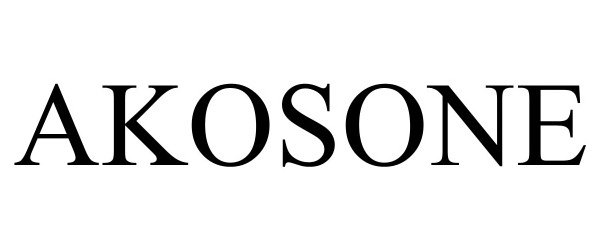 Trademark Logo AKOSONE