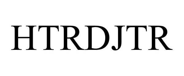 Trademark Logo HTRDJTR
